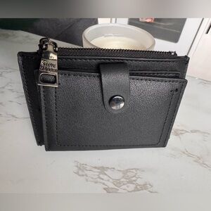 Steve Madden Charcoal Card Holder